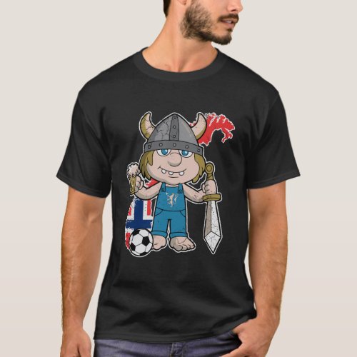 Norwegian Troll Soccer Norge Norway Gift T_Shirt