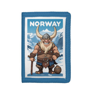 Norwegian Troll Tri-fold Wallet