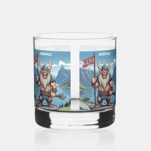 Norwegian Troll Whiskey Glass