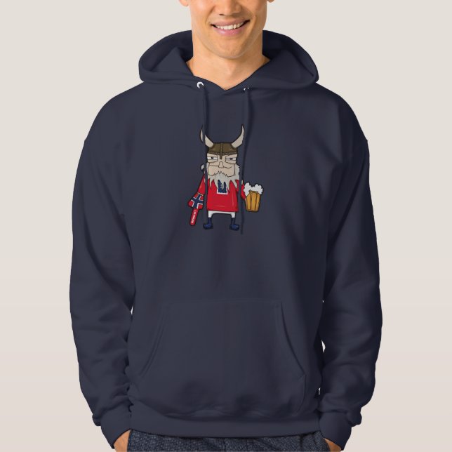 Norwegian Viking Hoodie (Front)
