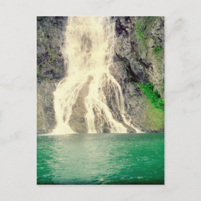 Norwegian Waterfall 2 Postcard (Front)