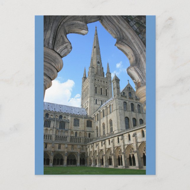 Norwich Cathedral Postcard (Front)