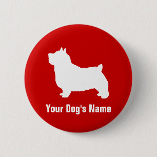 Norwich Terrier ノーリッチ・テリア Pinback Button