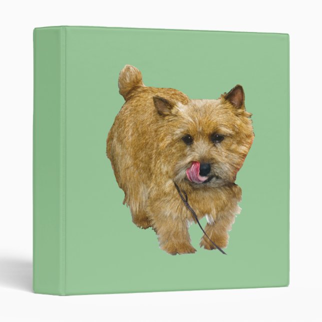 Norwich Terrier Binder (Front/Spine)