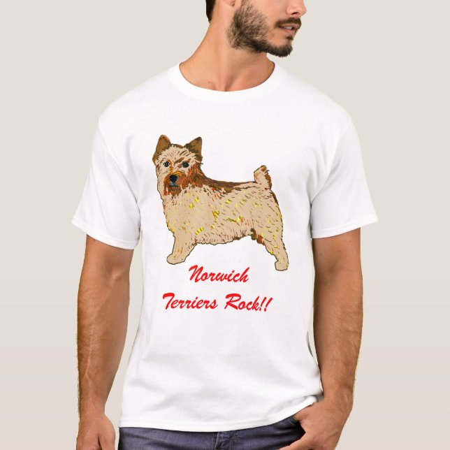 Norwich Terrier - Body left T-Shirt (Front)