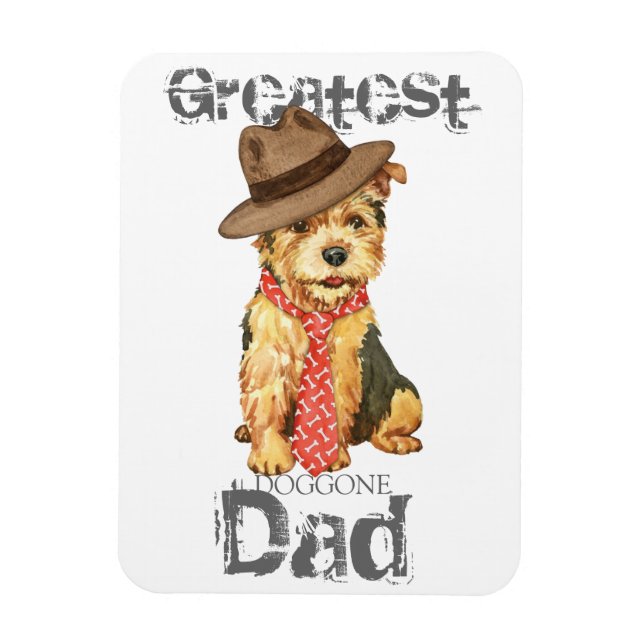 Norwich Terrier Dad Magnet (Vertical)