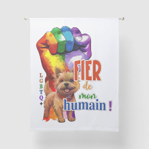 Norwich Terrier dog Sheer Curtains