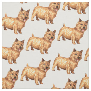 Norwich Terrier Fabric
