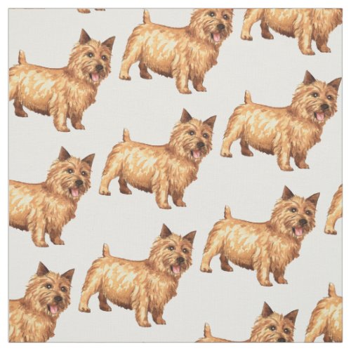 Norwich Terrier Fabric