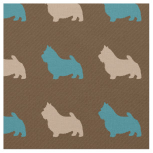 Norwich Terrier Fabric