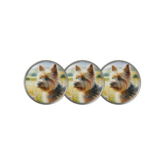 Norwich Terrier Golf Ball Marker