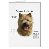 Norwich Terrier History Design (Front)