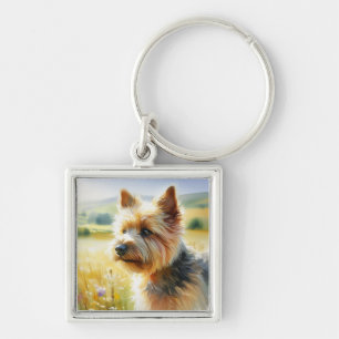 Norwich Terrier Keychain