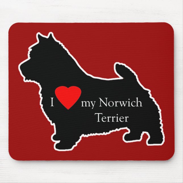 Norwich Terrier Mouse Pad (Front)