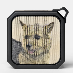 Norwich Terrier Painting - Cute Original Dog Art Bluetooth Speaker