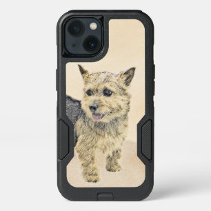 Norwich Terrier Painting - Cute Original Dog Art iPhone 13 Case