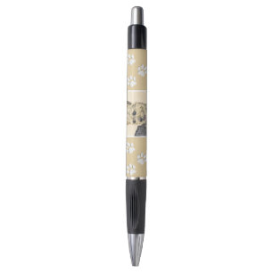 Norwich Terrier Painting - Cute Original Dog Art Pen
