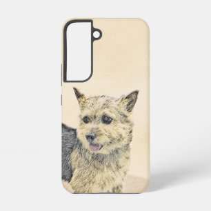 Norwich Terrier Painting - Cute Original Dog Art Samsung Galaxy S22 Case