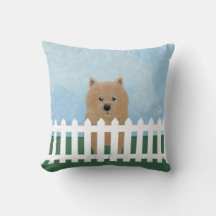Norwich Terrier Throw Pillow