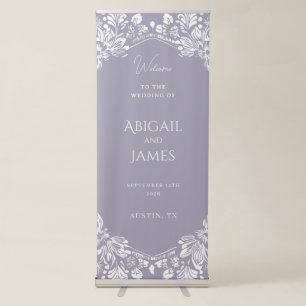 Norwich Vertical Elegant Wedding Welcome Sign