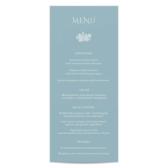 Norwich Wedding Dinner Menu (Creator Uploaded)