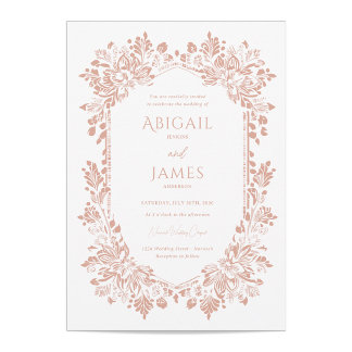 Norwich Wedding Invitation
