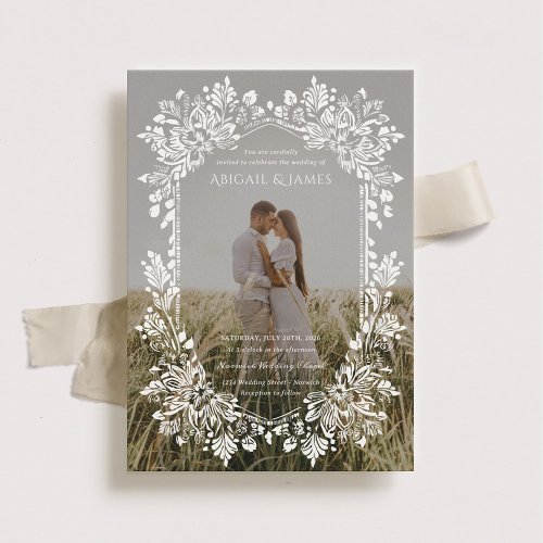 Norwich Wedding Invitation