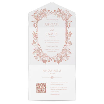 Norwich Wedding Invitation With Rsvp Card by origamiprints at Zazzle