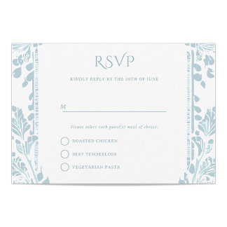 Norwich Wedding RSVP Cards