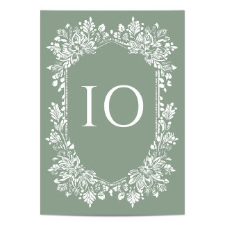 Norwich Wedding Table Number