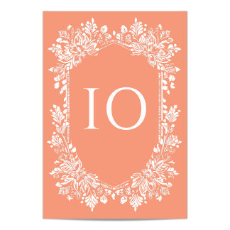 Norwich Wedding Table Number