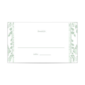 Norwich Wedding Table Placecard by origamiprints at Zazzle