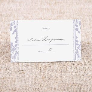 Norwich Wedding Table Placecard