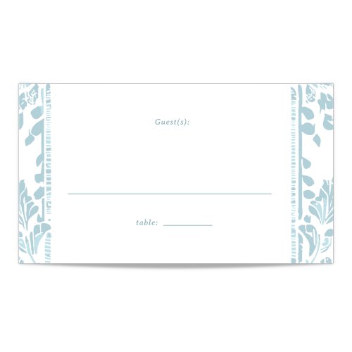 Norwich Wedding Table Placecard