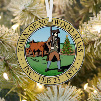 Norwood Christmas! Metal Ornament