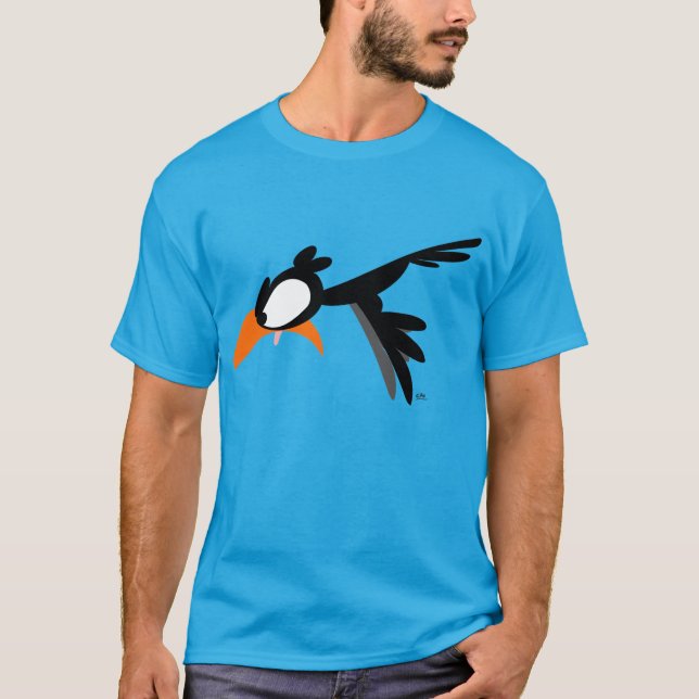Nose-diving lil' birdie :) T-shirt (Front)