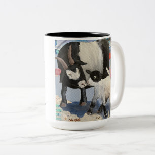 Nose Kiss 4 Mama mug - Love goats with every cup!