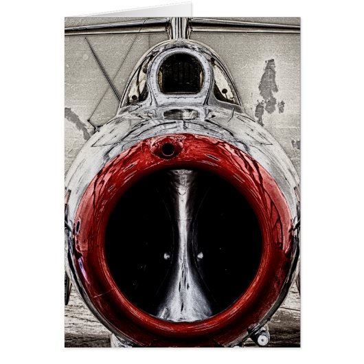 Nose of the plane cards (Front)