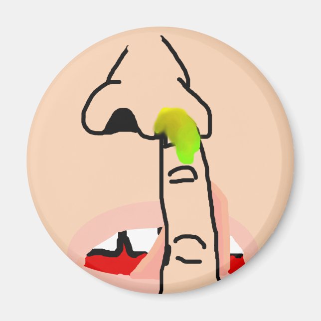 nose picker Magnet (Front)
