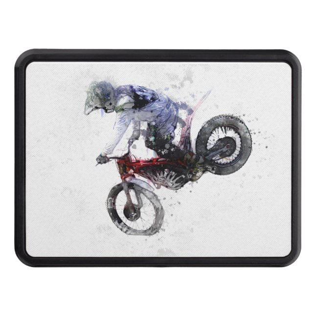 Nose Stand - Motocross Racer Hitch Cover (Front)
