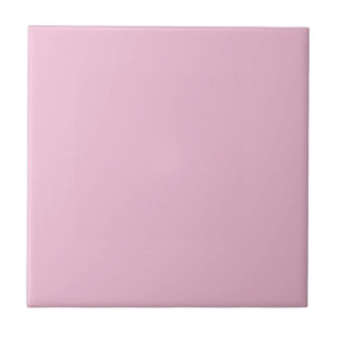 Nosegay Light Pink Solid Color Print, Blush Ceramic Tile