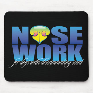 Nosework For Dogs with Discriminating Scent Mouse Pad