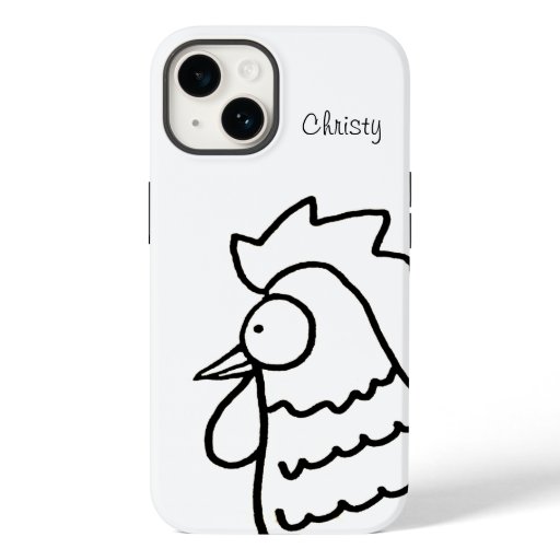 Nosey Rooster Case-Mate iPhone 14 Case