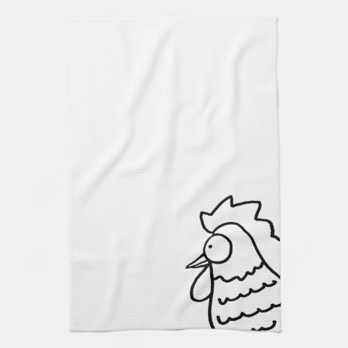 Nosey Rooster Kitchen Towel