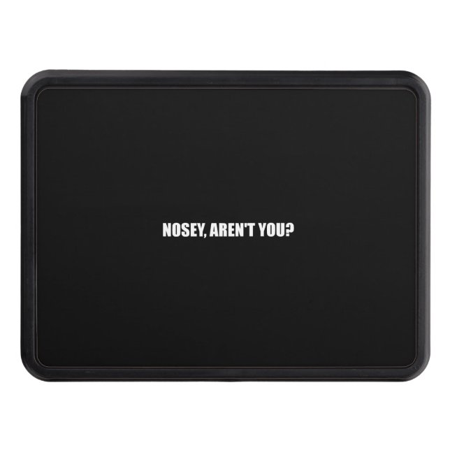 Nosey You Trailer Hitch Cover (Front)