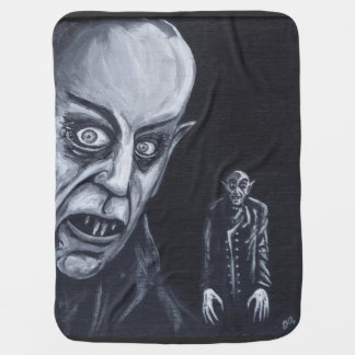 Nosferatu 1922 baby blanket