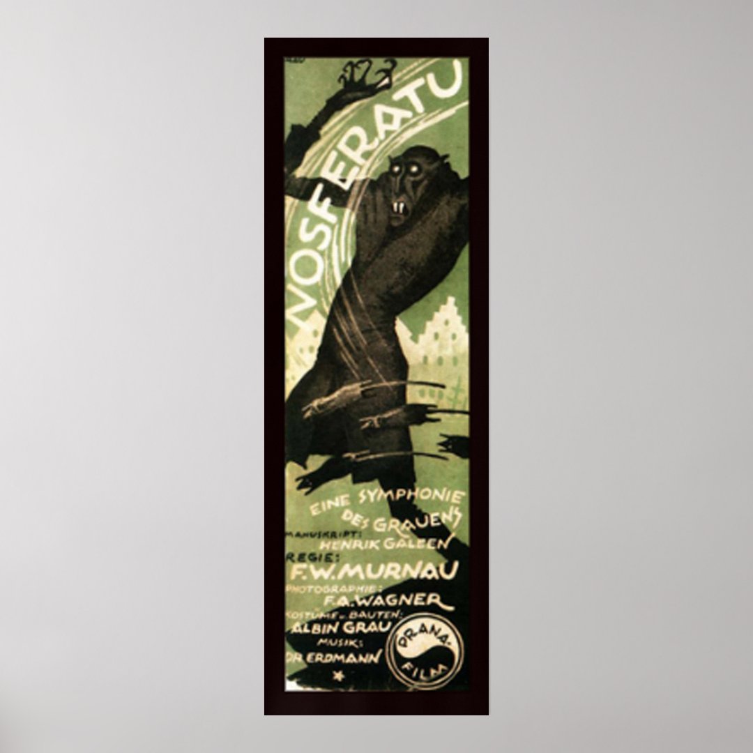 Nosferatu 1922 poster | Zazzle