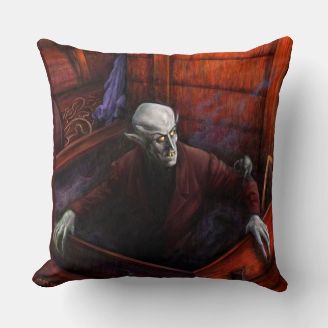 Nosferatu Demeter Full Scene Pillow (Front)
