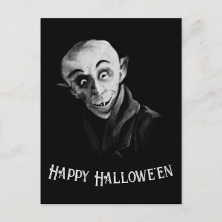 Nosferatu Happy Halloween Postcard Customizeable