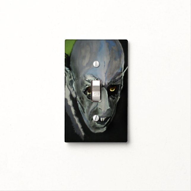'Nosferatu' Light Switch Cover (In Situ)